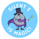 Silent E is Magic Sticker Sheet (12 per sheet)