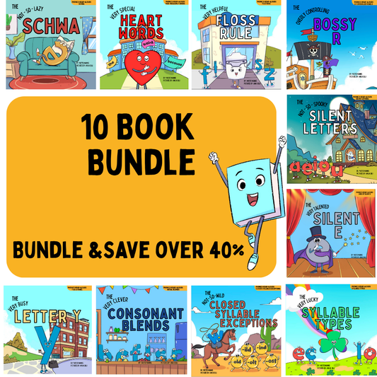 Phonics Read-Alouds Hardback Book Bundle