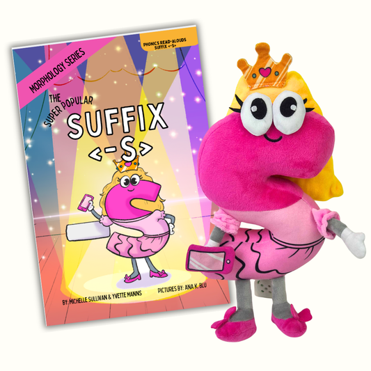 Suffix <-s> Book and Plushie Bundle