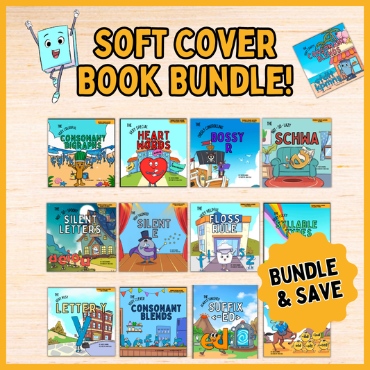 Phonics Read-Alouds Softcover 12 Book Bundle
